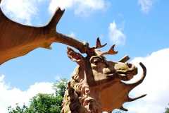 Megaloceros 2008, Crystal Palace Dinosaurs, Crystal Palace Park, London