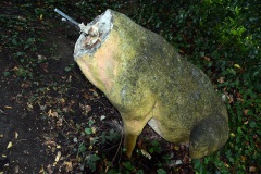 Vandalism to Paleotherium 2015