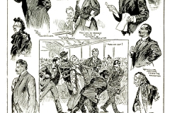 Montage of Courtroom Scenes During Libel Trial