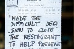 Lockdown cultures - Hove 2020