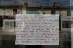 Lockdown cultures - Hove 2020