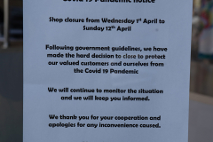 Lockdown cultures - Hove 2020