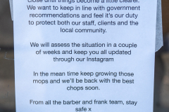Lockdown cultures - Hove 2020
