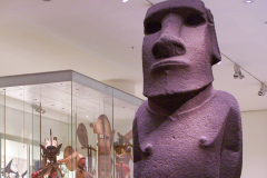 Statue from Rapa Nui (Easter Island) in the British Museum, Hoa Hakananai’a (or Stolen Friend)