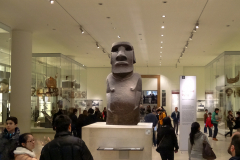 Statue from Rapa Nui (Easter Island) in the British Museum, Hoa Hakananai’a (or Stolen Friend)