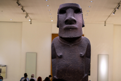Statue from Rapa Nui (Easter Island) in the British Museum, Hoa Hakananai’a (or Stolen Friend)