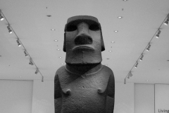 Statue from Rapa Nui (Easter Island) in the British Museum, Hoa Hakananai’a (or Stolen Friend)