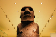Statue from Rapa Nui (Easter Island) in the British Museum, Hoa Hakananai’a (or Stolen Friend)