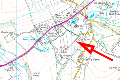 piltdown-excavation-memorial-location-ordinance-survey-map