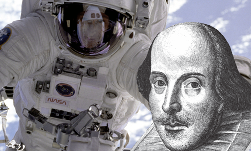 Cumberland Clark. 1929. Shakespeare and Science. ISBN 978-1-906267-39-1.