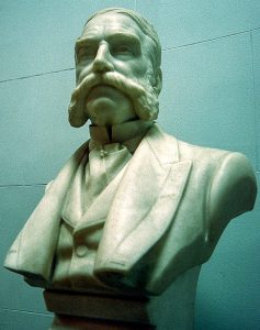 Bust of Morris K. Jesup at American Museum of Natural History (AMNH) in New York City. ProfJoeCain