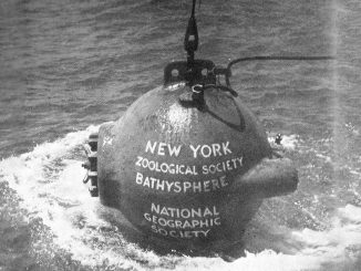 Bathysphere for William Beebe's Half Mile Down, New York Zoological Society, 1934