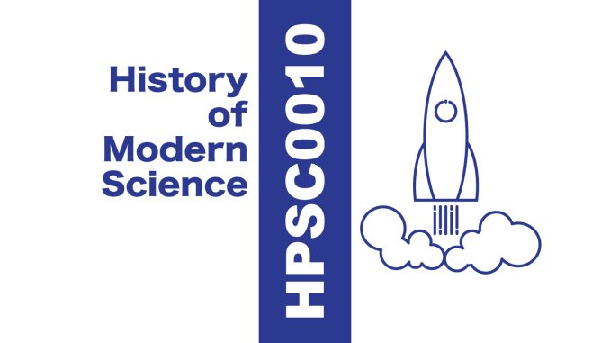 HPSC0010 History of Modern Science