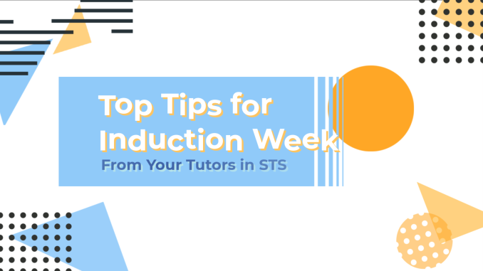 Top Tips for Induction Week 2026