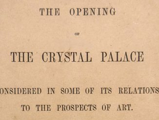 John Ruskin (1854) The Opening of the Crystal Palace. Title page